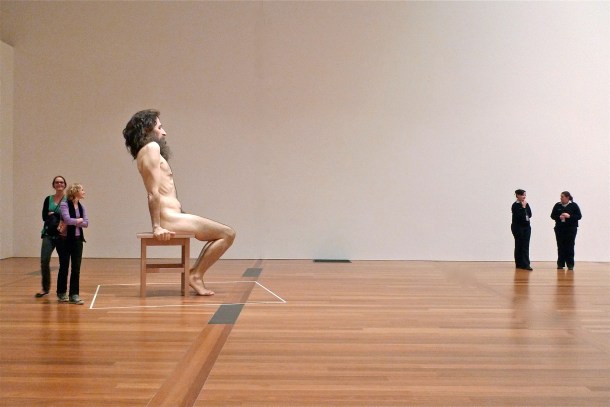 'Ron Mueck' at the Gallery of Modern Art, Queensland Art Gallery, 2010