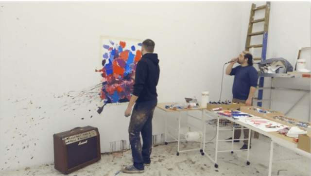 Adrian Ghenie & Navid Nuur, 'The Possibility of Purple', 2011. Galeria Plan B.