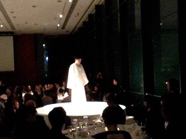 Mariko Mori performs 'Oneness' at Asia Society gala dinner