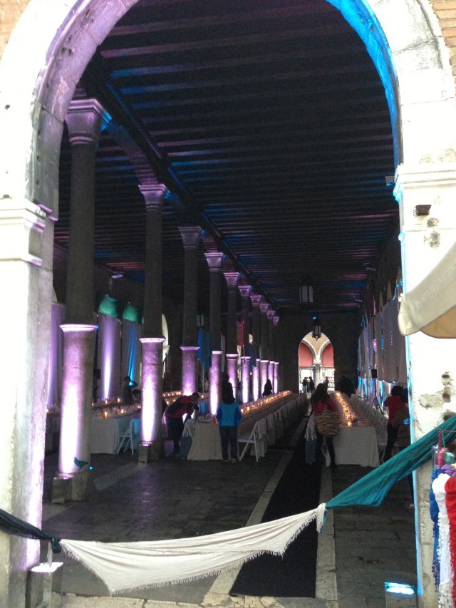 Magical dinner in honour of Lee Kit at the Venice Fish Market