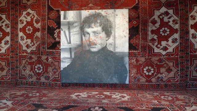 Rudolf Stingel, 'Untitled (Franz West',) 2011