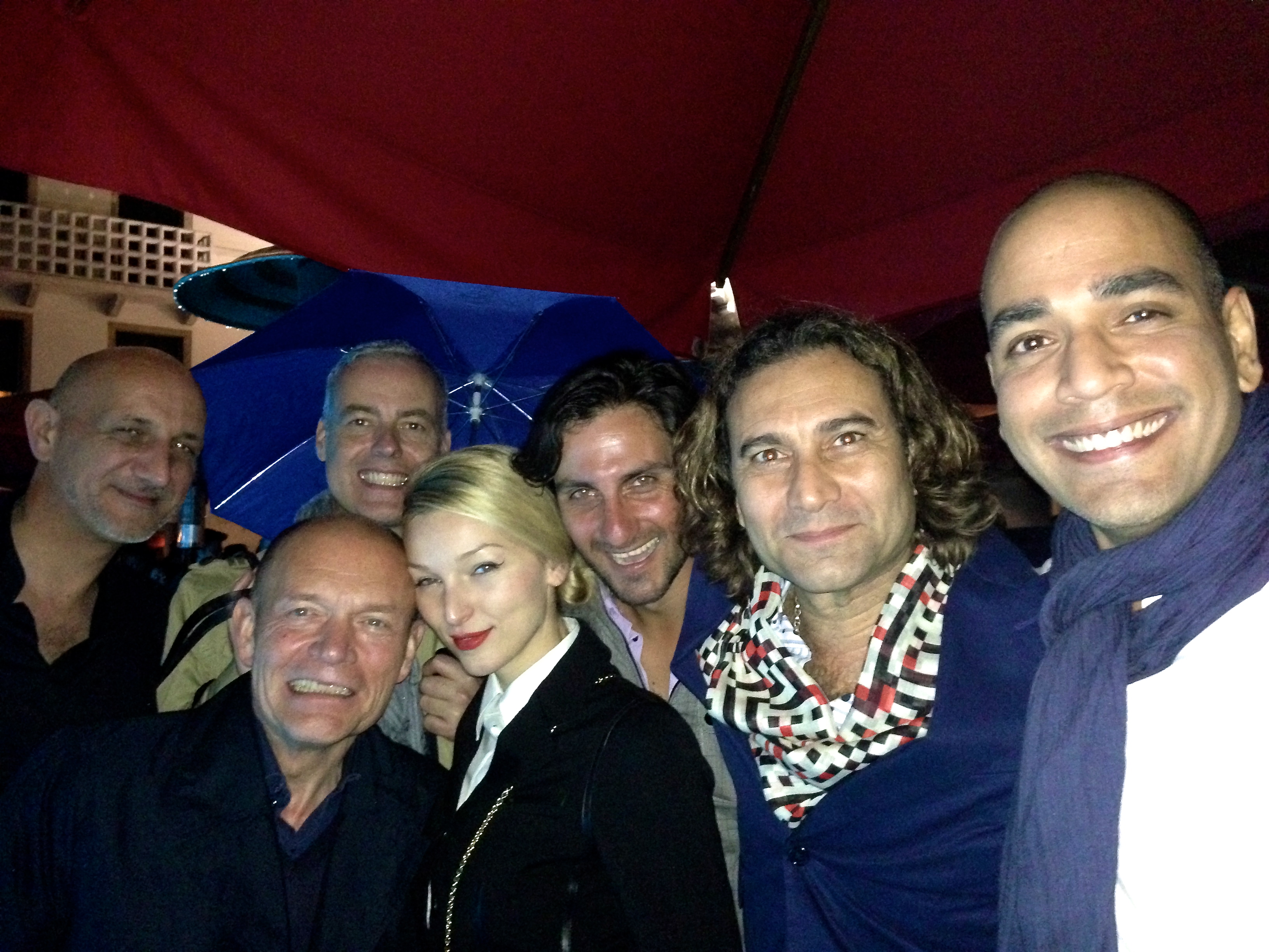 Our nomadic art family at Bauer Bar