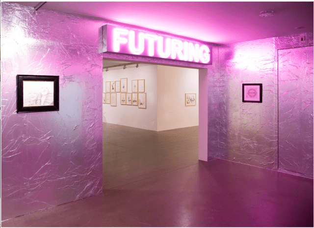 Exhibition view of 'Obsidian', 2013, MARTa Herford