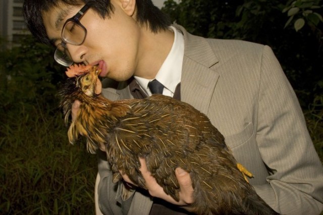Adrian Wong, 'Chicken Kiss', 2007, digital print