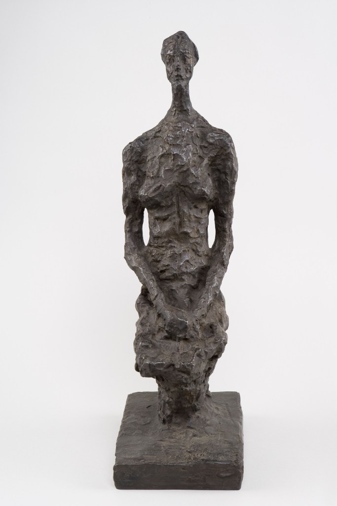 Alberto Giacometti Annette assize (petite), 1956, Collection Fondation Giacometti, Paris. © Estate Giacometti (Fondation Giacometti and ADAGP, Paris) 2014 