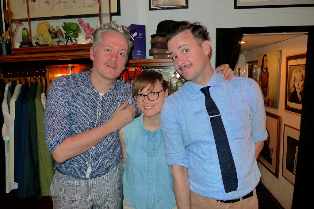 Ellis Krueger, Samantha Reid and Alex Daye