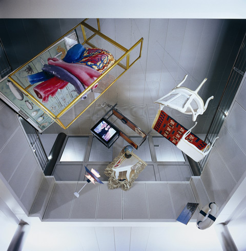 Pipilotti Rist, 'The Flying Room' (video installation), 1995. UBS Collection