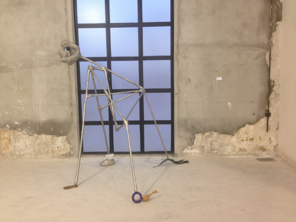 Sculpture by Yu Honelei at Magician Space, Beijing