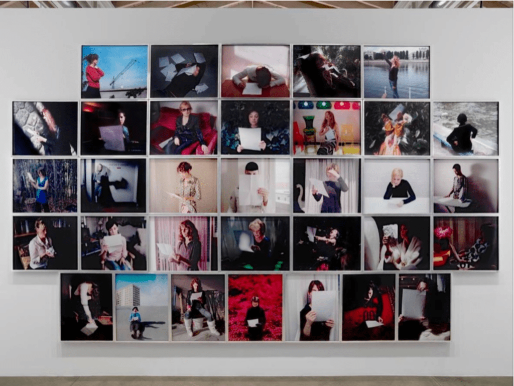 'Take care of yourself'/ 'Prenez soin de vous', 2007. Image courtesy of Galerie Perrotin.