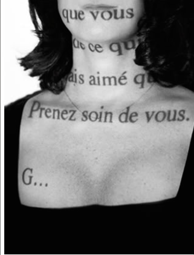 Sophie Calle. Image courtesy of Galerie Perrotin.