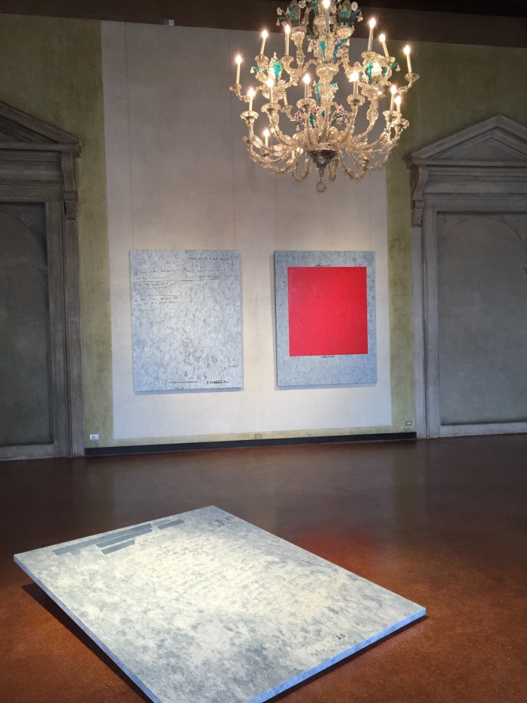 Jenny Holzer's 'War Paintings' exhibition at Museo Correr