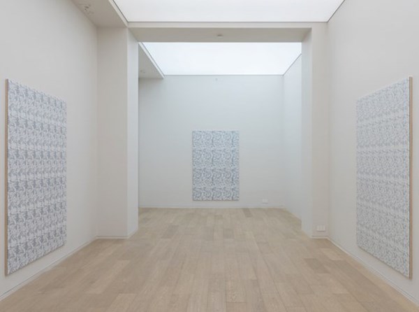 Installation view, Hugh Scott-Douglas at Simon Lee Gallery, Hong Kong. Image courtesy of Simon Lee Gallery and Kitmin Lee Photo.